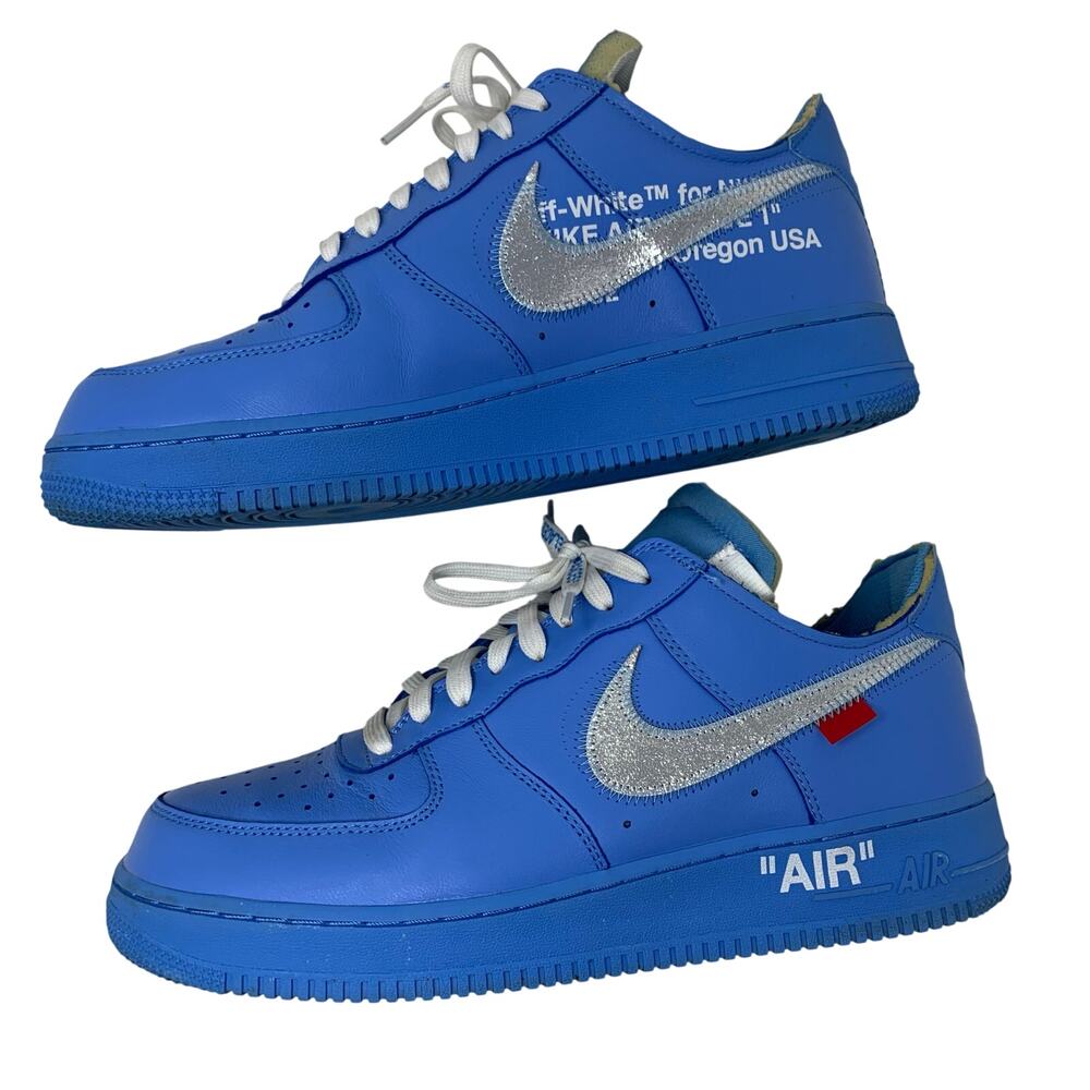 Nike Off-White x Air Force 1 Low '07 'MCA' Virgil Abloh Mens Size 12